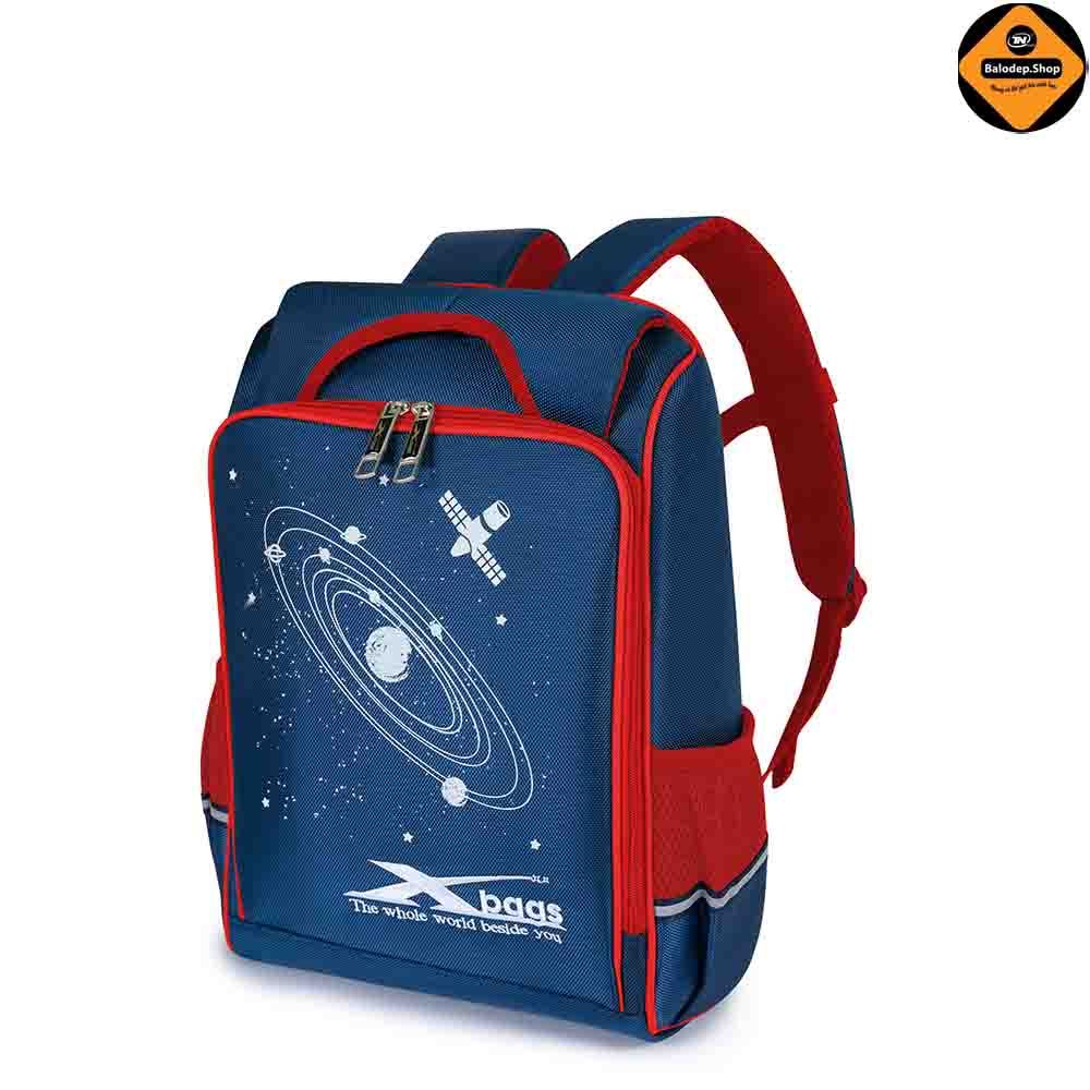 Balo Chống Gù Cho Bé Cao Cấp Xbags Universe XB 3102, Chống Nước, Nhiều Ngăn Rộng, Bảo Vệ Cột Sống!