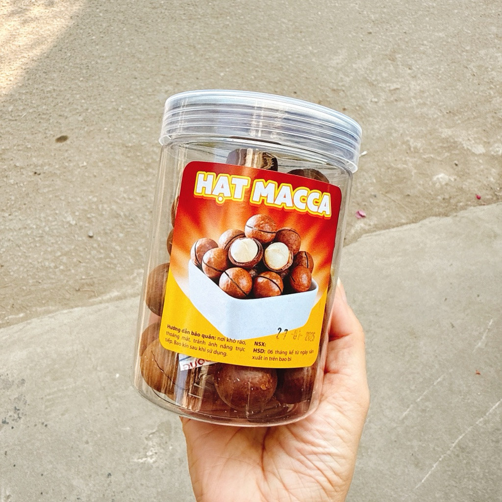 HẠT MACCA TÂY NGUYÊN Loại Ngon ( hộp nhí) - (1 Hộp 300GR)