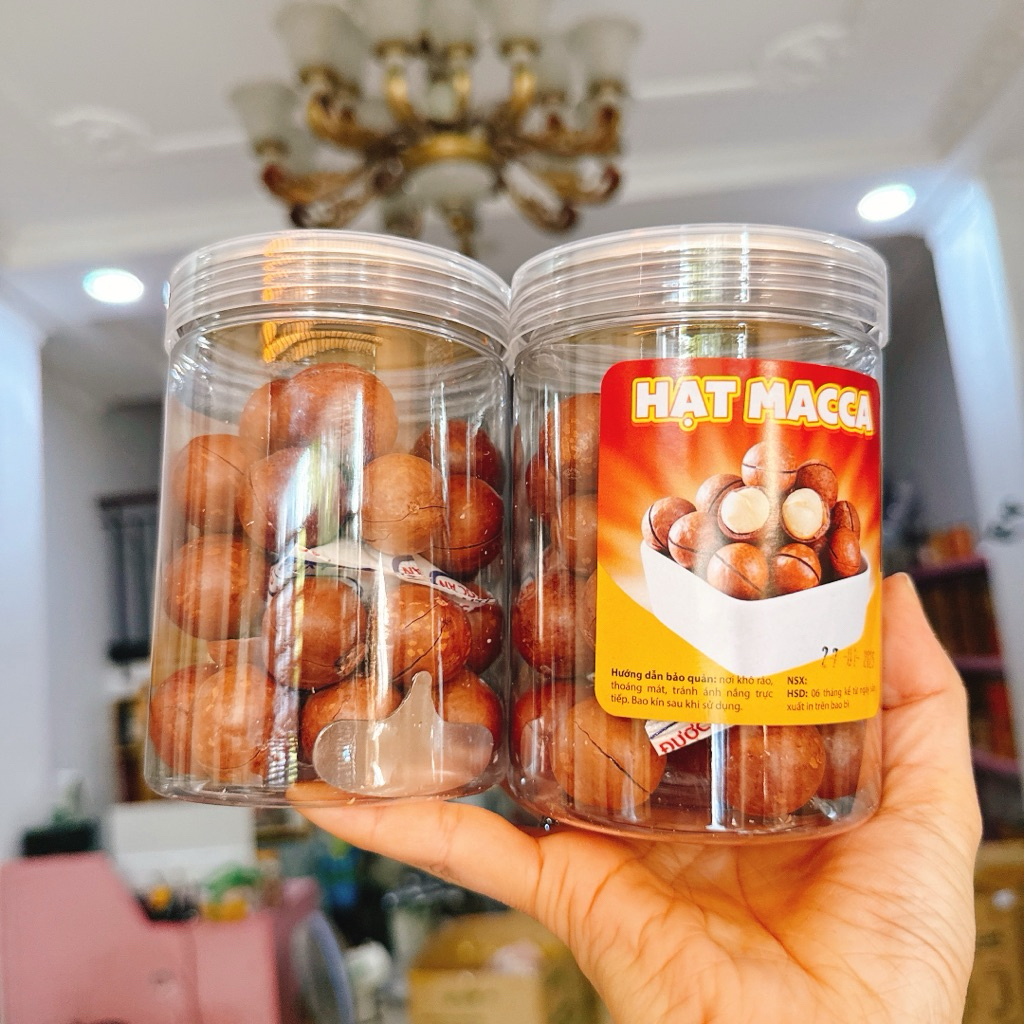 HẠT MACCA TÂY NGUYÊN Loại Ngon ( hộp nhí) - (1 Hộp 300GR)