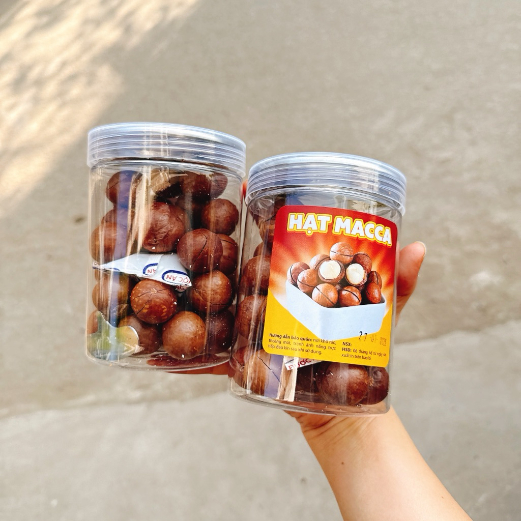 HẠT MACCA TÂY NGUYÊN Loại Ngon ( hộp nhí) - (1 Hộp 300GR)