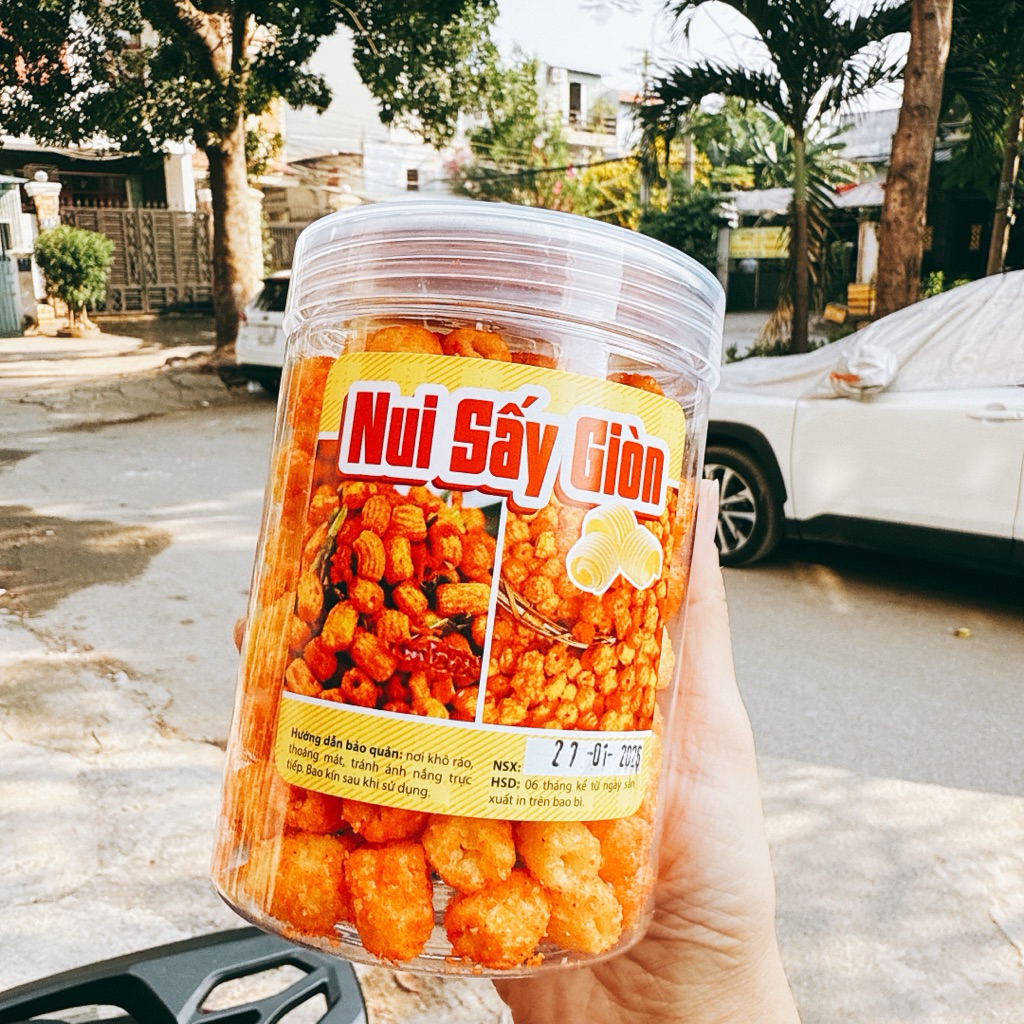 Nui Sen Phô Mai Sấy Bơ Cay loại ngon - (1Hủ nhí 160gr)