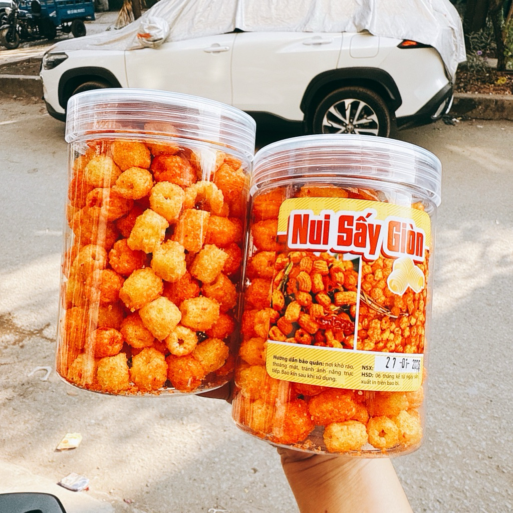 Nui Sen Phô Mai Sấy Bơ Cay loại ngon - (1Hủ nhí 160gr)