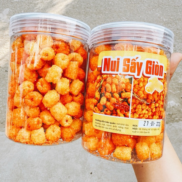 Nui Sen Phô Mai Sấy Bơ Cay loại ngon - (1Hủ nhí 160gr)