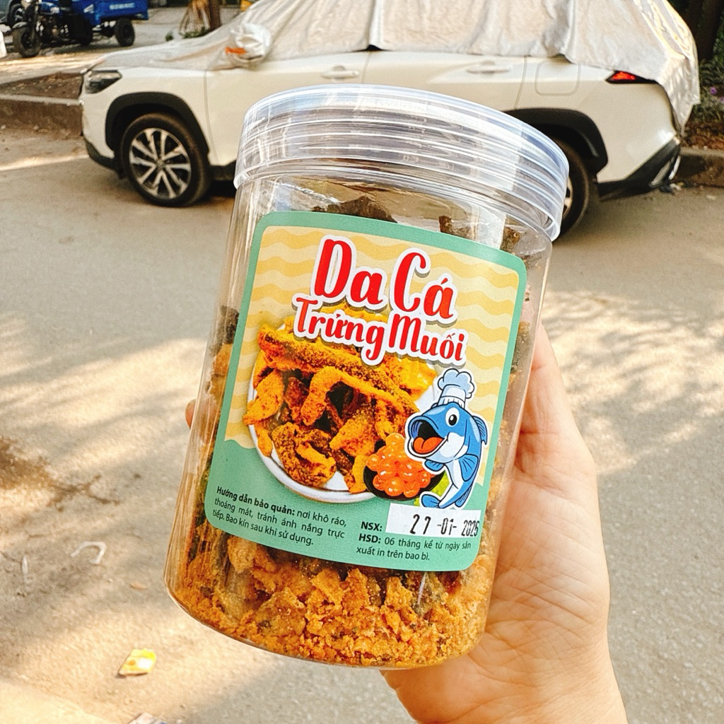 DA CÁ TRỨNG MUỐI Singgapore loại ngon đặc biệt - (1 Hủ nhí - 150gr)