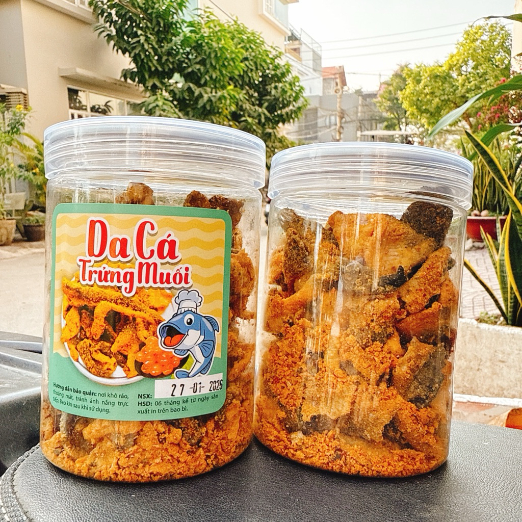 DA CÁ TRỨNG MUỐI Singgapore loại ngon đặc biệt - (1 Hủ nhí - 150gr)