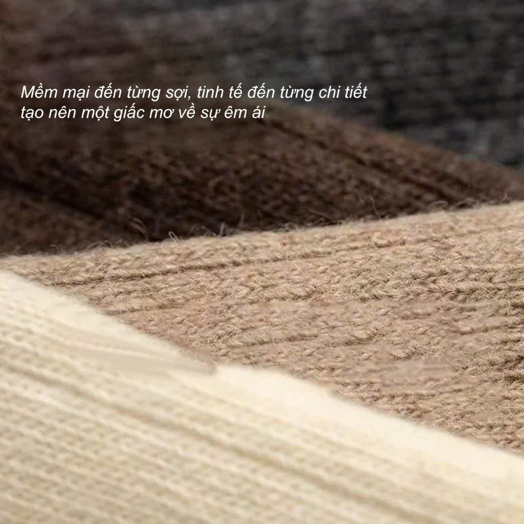 Tất vớ nữ cổ cao phong cách vintage Hàn Quốc, mềm mịn thoáng khí - Ekiu Shop