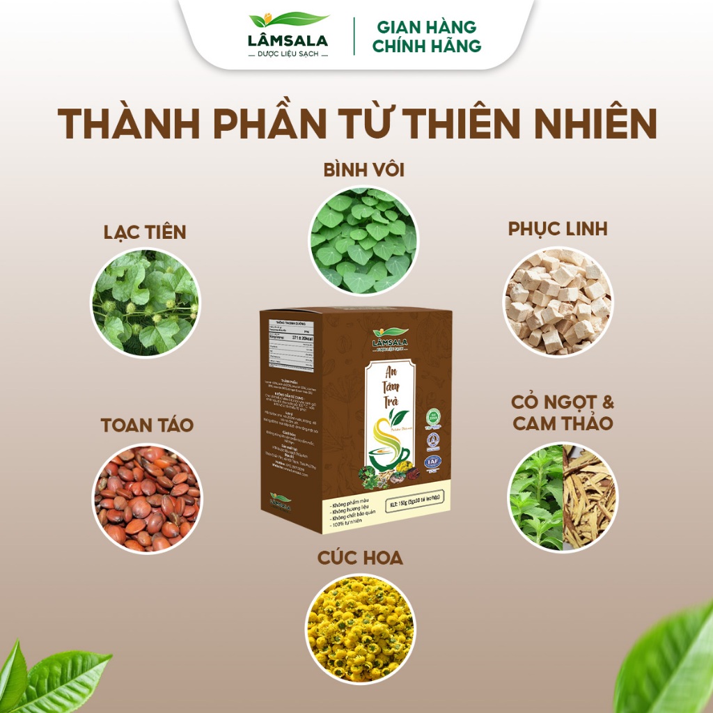 Sử dụng Trà Thảo Mộc Lâm Sala Cao Cấp trong đời sống