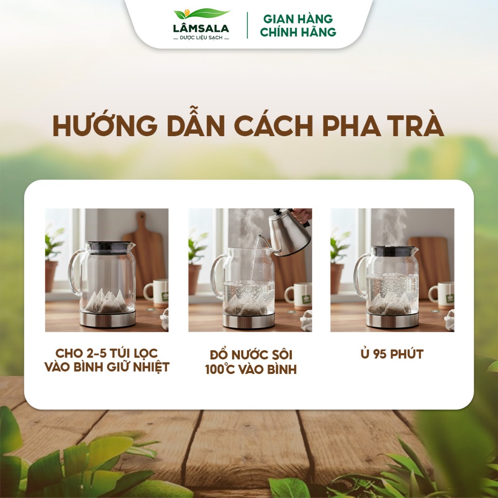 Chất lượng Sản Phẩm Trà Thảo Mộc Lâm Sala