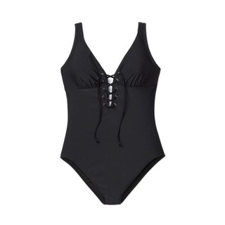 (Thiếu dây đan) Bộ đồ bơi bikini liền thân Bigsize che bụng và tôn dáng có mút hàng xuất dư xịn