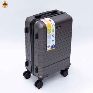 Vali Du Lịch Size 20 Có Cổng Sạc USB Xbags XB6104 Màu Xám Sang Trọng, Đẳng Cấp, Có Khóa TSA Quốc Tế!