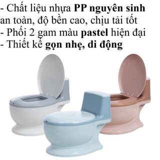 Bô Vệ Sinh Trẻ Em Hokori 5457, Bệ Ngồi Toilet Cho Bé Tập Đi Vệ Sinh, Chắc Chắn Nhựa Việt Nhật