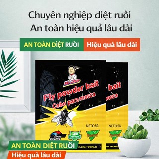 Bả diệt ruồi SIÊU HIỆU QUẢ  Ruồi bu vào ăn là chết nhanh  Giảm ruồi rõ rệt sau vài giờ, sạch ruồi trong bếp/nhà hàng/quá