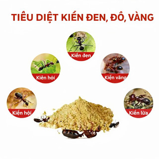 Ant Killing Bait - Bả diệt kiến CỰC MẠNH Diệt sạch tận gốc cả đàn kiến đen đỏ vàng Không mùi Không cần xịt Không bẩn nhà