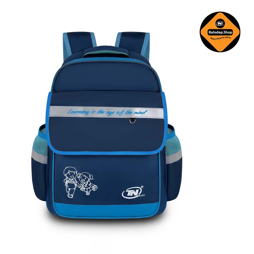 Balo Học Sinh Tiểu Học TNBags TN.B 3014 Cho Bé Trai – Siêu Nhẹ, Chống Thấm, Màu Xanh Đen Cao Cấp!