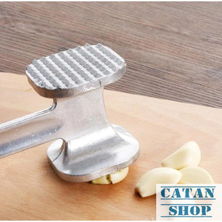 Búa Dần Thịt 2 Đầu Hợp Kim Cao Cấp Dụng Cụ Làm Mềm Thịt Thấm Gia Vị Nhanh 2 Mặt Cán Dài Chắc Chắn Dễ Vệ Sinh