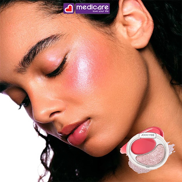 Kem má hồng JOOCYEE 2 màu Cream Blush And Highlighting Dou 7g