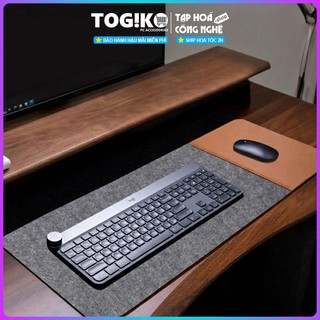Tấm lót chuột nỉ da siêu lớn chống trượt, pad miếng lót bàn phím máy tính (70x30) (80x40cm) (90x45cm) (120x50cm)(120x60)