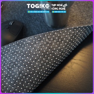 Tấm lót chuột nỉ da siêu lớn chống trượt, pad miếng lót bàn phím máy tính (70x30) (80x40cm) (90x45cm) (120x50cm)(120x60)