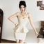 Set Yếm Nữ Chấm Bi Dáng Ngắn Phong Cách Hàn Quốc – Đầm Tiểu Thư Retro Dễ Thương, Đi Chơi Xinh Xắn