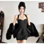 Set Yếm Nữ Chấm Bi Dáng Ngắn Phong Cách Hàn Quốc – Đầm Tiểu Thư Retro Dễ Thương, Đi Chơi Xinh Xắn