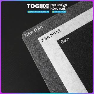 Tấm lót chuột nỉ da siêu lớn chống trượt, pad miếng lót bàn phím máy tính (70x30) (80x40cm) (90x45cm) (120x50cm)(120x60)