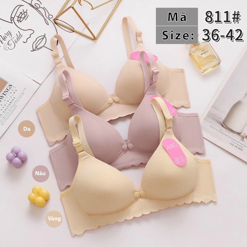 [Peinn] Áo Lót Bầu Và Sau Sinh ALS56 Viền Ren Chống Chảy Xệ, Thoáng Khí Thấm Hút Tốt ALS56
