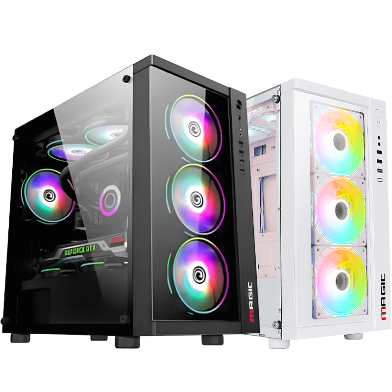 CASE MAGIC GM-01 CÓ SẮN 4 FAN (MATX) | Shopee Việt Nam