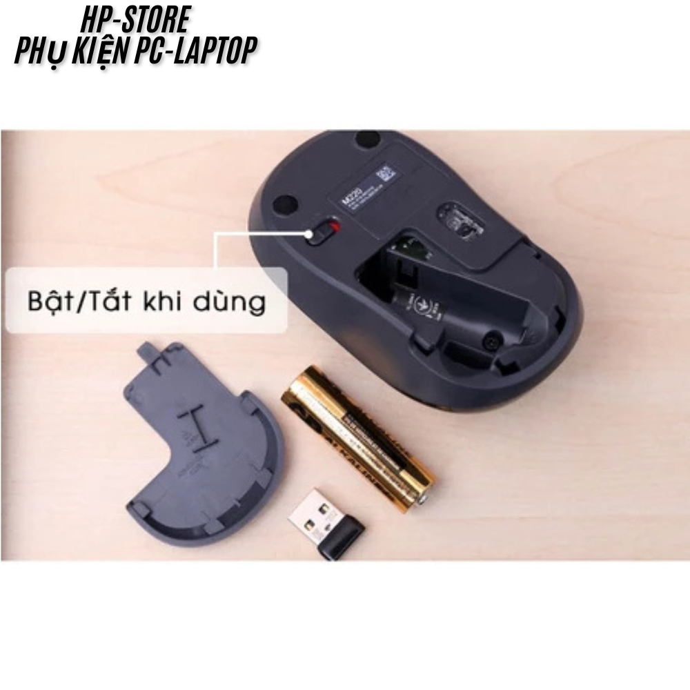 Chuột Không Dây M220 Silent - Chuột văn phòng Giảm Ồn 90%, USB, Tặng Pin, Phù Hợp PC/Laptop BH 12T