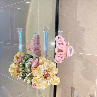 Móc Treo, Thanh Treo Đồ (L34) Trong Suốt KIM TUYẾN Treo Phụ Kiện, Móc Khoá. Móc Treo Kim Tuyến Hít Tường Treo Đồ Đa Năng