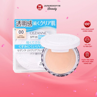 Phấn Phủ Cezanne Che Phủ Khuyết Điểm, Kiểm Soát Dầu 10g Chính Hãng Nhật Bản