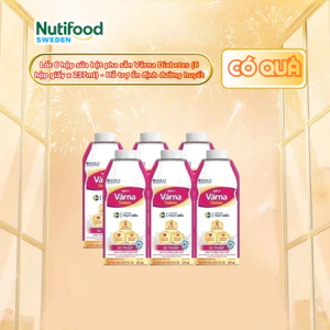 Lốc 6 hộp sữa bột pha sẵn Värna Diabetes (6 hộp giấy x 237ml) - Hỗ trợ ổn định đường huyết