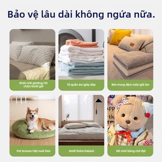 Túi thơm đuổi bọ rệp ve chấy , mạt bụi gây ngứa trên giường, ga gối , ghế sofa (10pcs/1 gói)