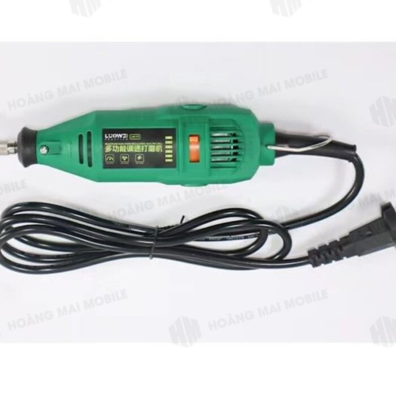 Máy mài cầm tay LUOWEI LW-T1 đa năng mài khoan cắt đánh bóng chi tiết nhỏ, bộ gồm máy và phụ kiện 230W
