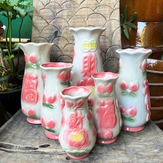 Bình Bông Xưa Gốm Lái Thiêu - Kiểu Dáng Xưa Đơn Giản - Gốm Xưa Nam Bộ Cho Người Hoài Niệm