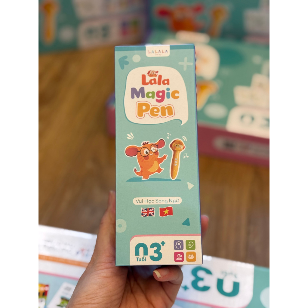 Phiên bản 2026 - Bút Chấm Đọc Thông Minh Lala Magic Pen - Chính hãng có ...