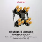 [LIVE] Ghế massage KINGSPORT Standard G4 con lăn di chuyển cổ vai, túi khí massage tay dài — ảnh 5