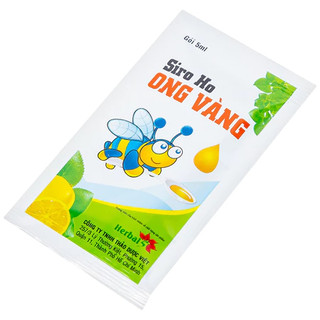 siro ho ong vàng hộp 30 gói