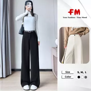 Quần Tây Ống Suông Nữ Cao Cấp FMSTYLE - 2 Túi Ngang Thanh Lịch Dễ Mặc, Phong Cách Công Sở 25120281