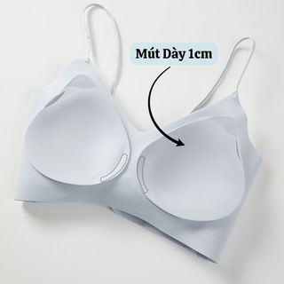 Combo 2 Áo Ngực Nữ Su Quả Giọt Nước Không Gọng Ôm V1, Áo Lót Mềm Mút Vừa Thông Hơi King Shop A-01