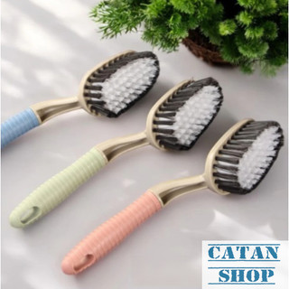 Bàn Chải Vệ Sinh Nhà Tắm THICK, Cọ Toilet Cán Cong, Bàn Chải Khe Tay Cầm Dài Đa Năng-BchaiThick-Lớn