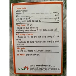 Siro Ong Vàng tăng hỗ trợ tăng sức đề kháng, tăng miễn dịch (30 gói x 5ml)