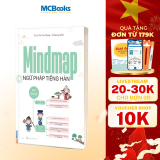 Sách - Mindmap Ngữ Pháp Tiếng Hàn Theo Giáo Trình Tiếng Hàn Tổng Hợp