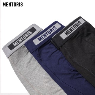 Combo 3 Quần lót tam giác nam BRIEF BAMBOO Mentoris kháng khuẩn, mềm mại và thấp hút tốt CB3MBF02