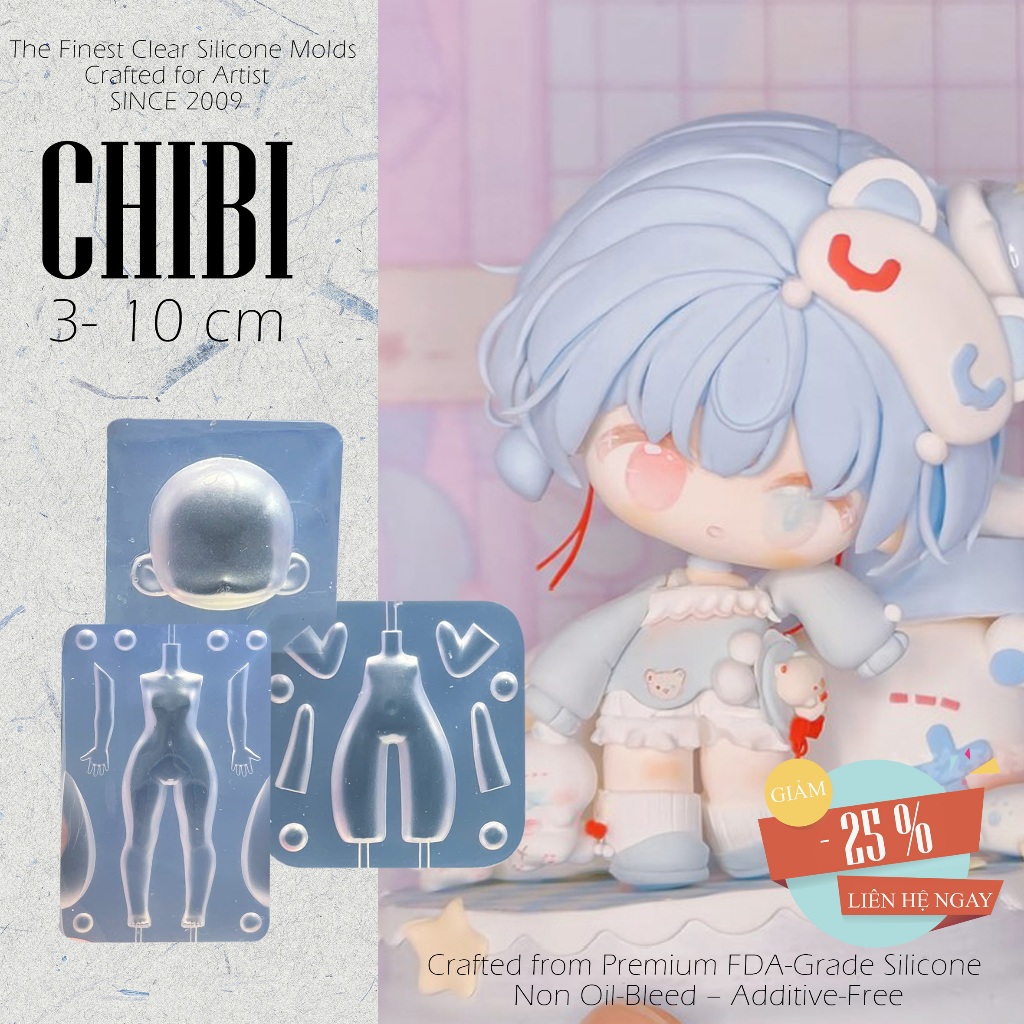 tuong_dat_set_chibi giá tốt Tháng 6, 2026 | Mua ngay | Shopee Việt Nam