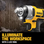 【Miễn phí 2 pin】Cờ búa tác động Dewalt 20v Máy Siết Bulong không dây không chổi than chính hãng — ảnh 8