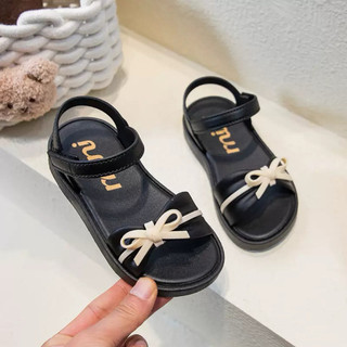 Sandal dây thắt nơ (PHOM NHỎ) cho bé gái từ 4 đến 10 tuổi chất liệu eva siêu nhẹ mềm