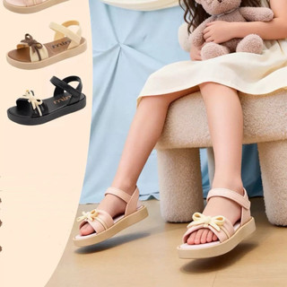 Sandal dây thắt nơ (PHOM NHỎ) cho bé gái từ 4 đến 10 tuổi chất liệu eva siêu nhẹ mềm