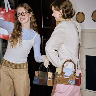 túi totte vuông nhỏ, màu sắc vintage . ĐI LÀM, ĐI CHƠI