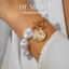 Vòng cổ ngọc trai De Merci Accessories không đều, thiết kế sang trọng, phong cách cổ điển SET02