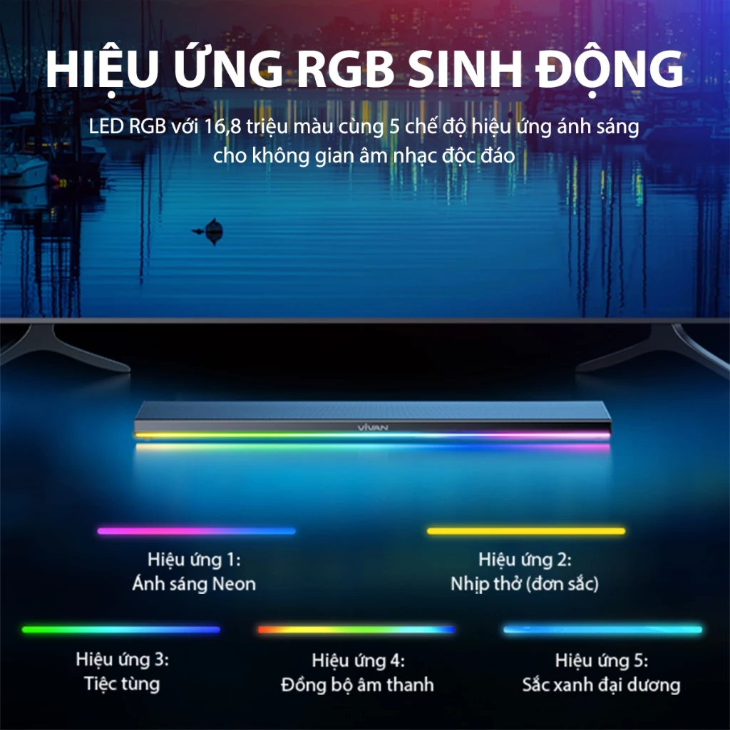 Hiệu ứng đèn LED RGB